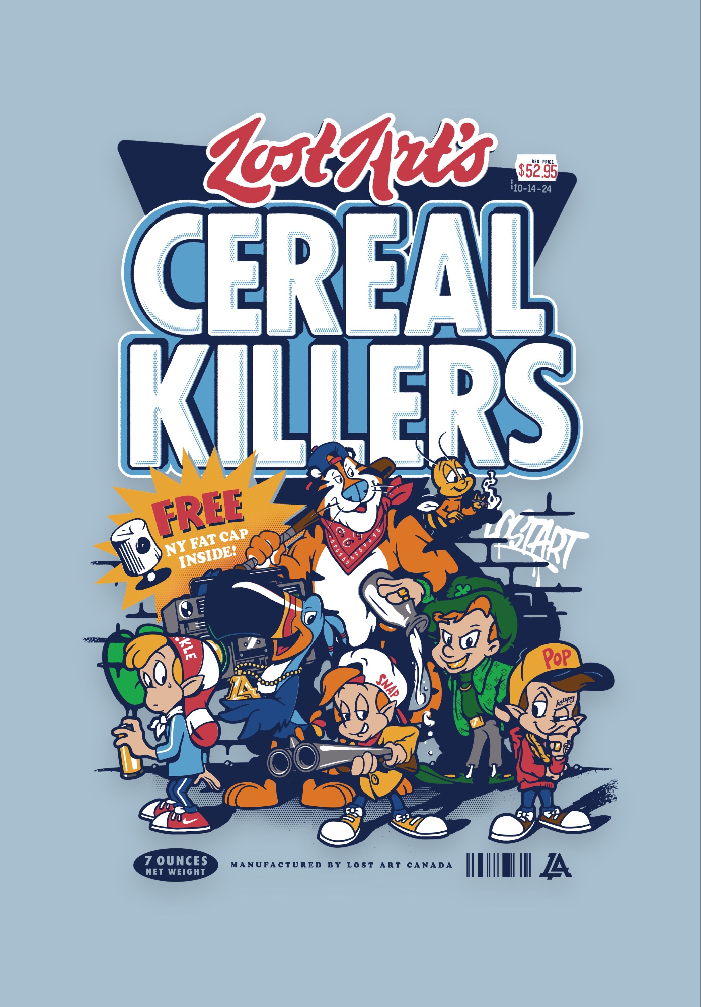 Lost Art, Cereal Killers Tee (image 1)