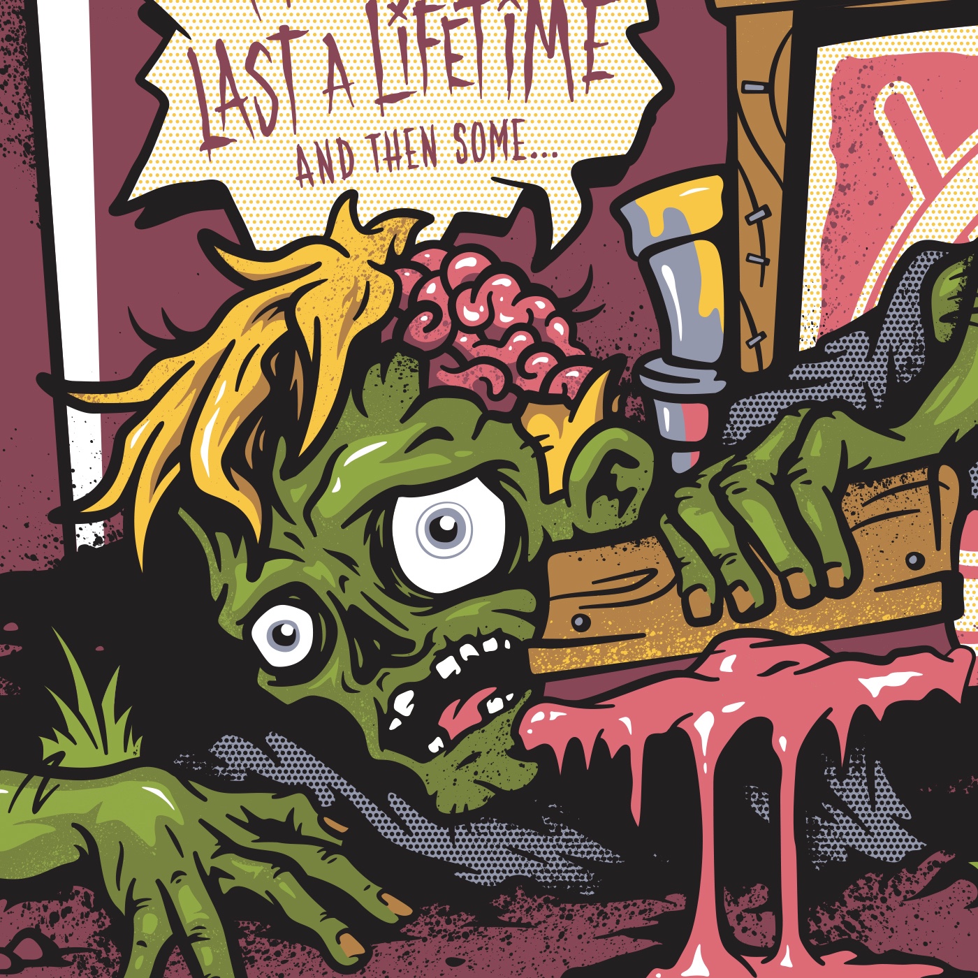Civilian Screen Printing, Zombie Print (image 5)