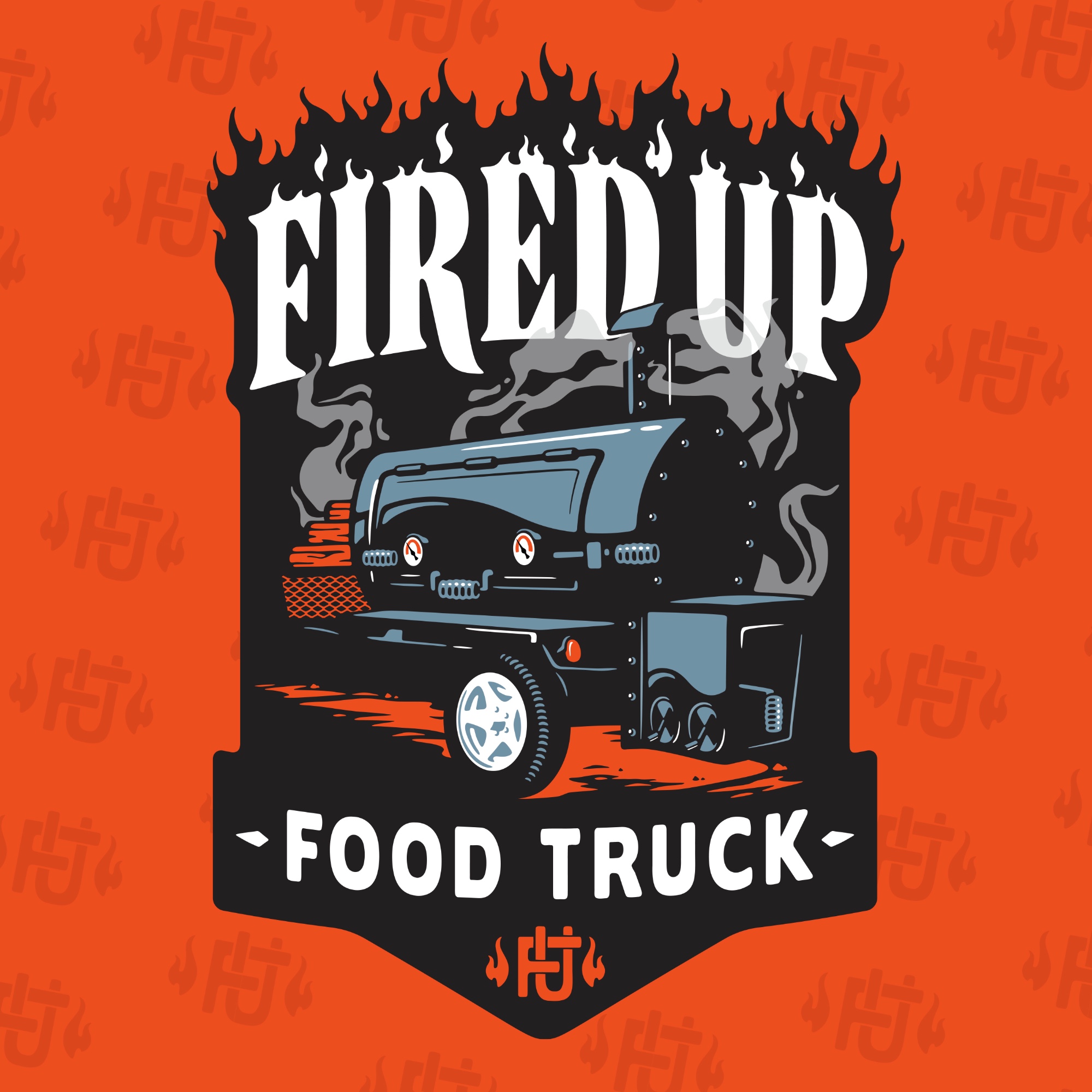 Fired Up Food Truck, Brand Assets (image 1)