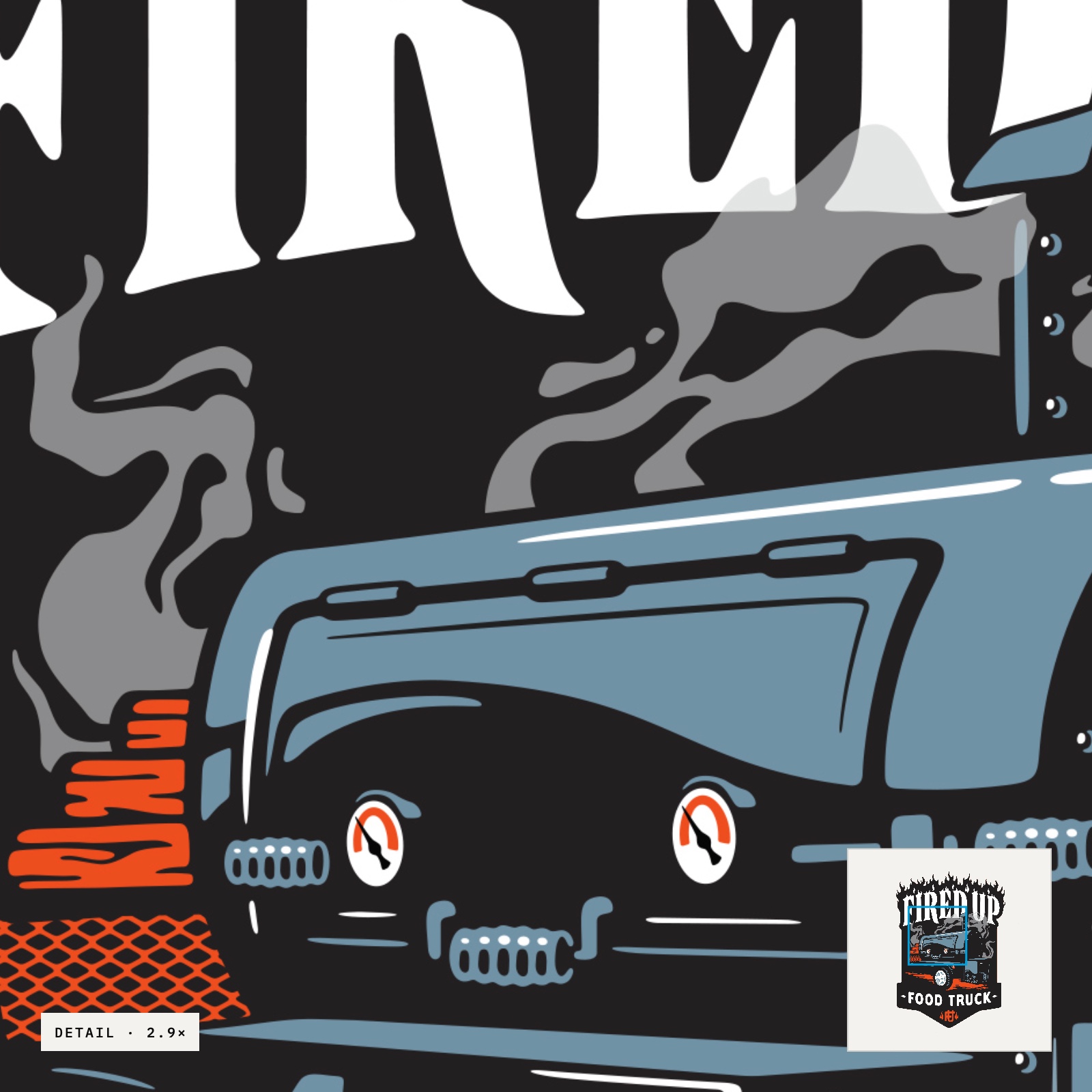 Fired Up Food Truck, Brand Assets (image 7)
