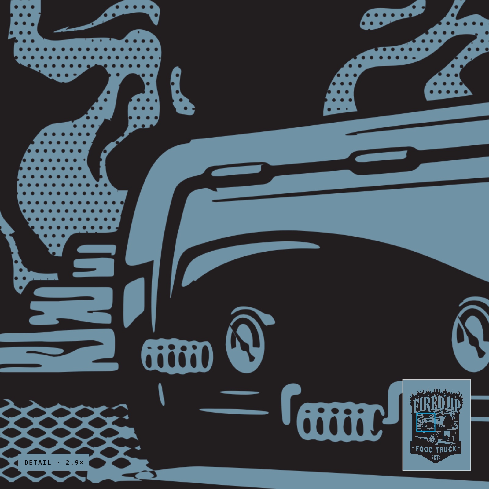 Fired Up Food Truck, Brand Assets (image 8)