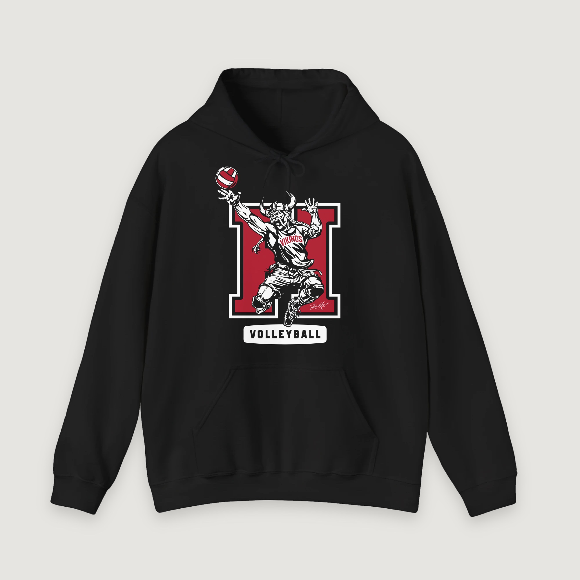 Hammarskjold High School, Volleyball Hoodies (image 2)