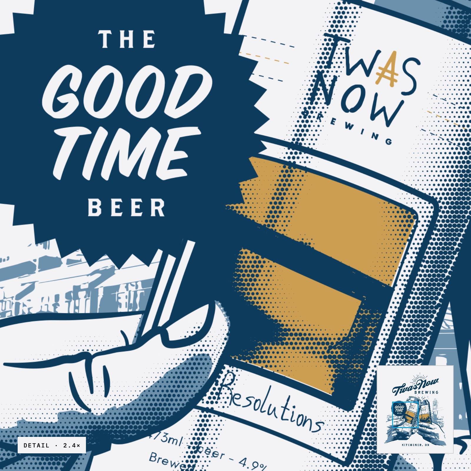 Twas Now Brewing, Brand Assets (image 2)