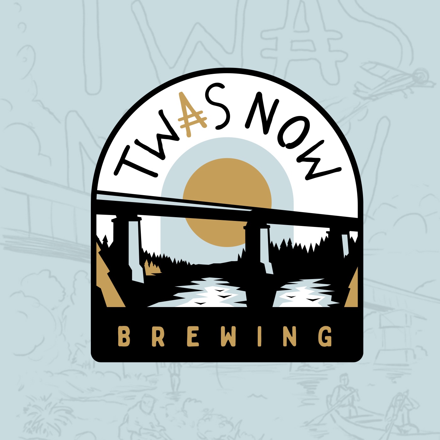 Twas Now Brewing, Adventure Illustration (image 4)